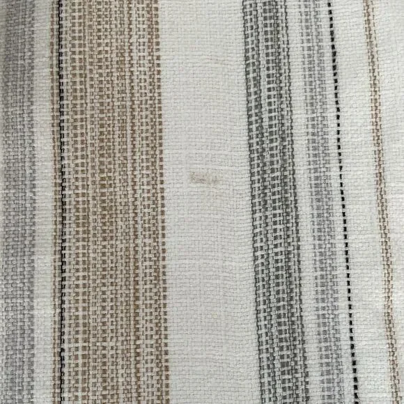 Pottery Barn Clayton Stripe King/California King Duvet Cover & 2 Standard Shams - Picture 13 of 13